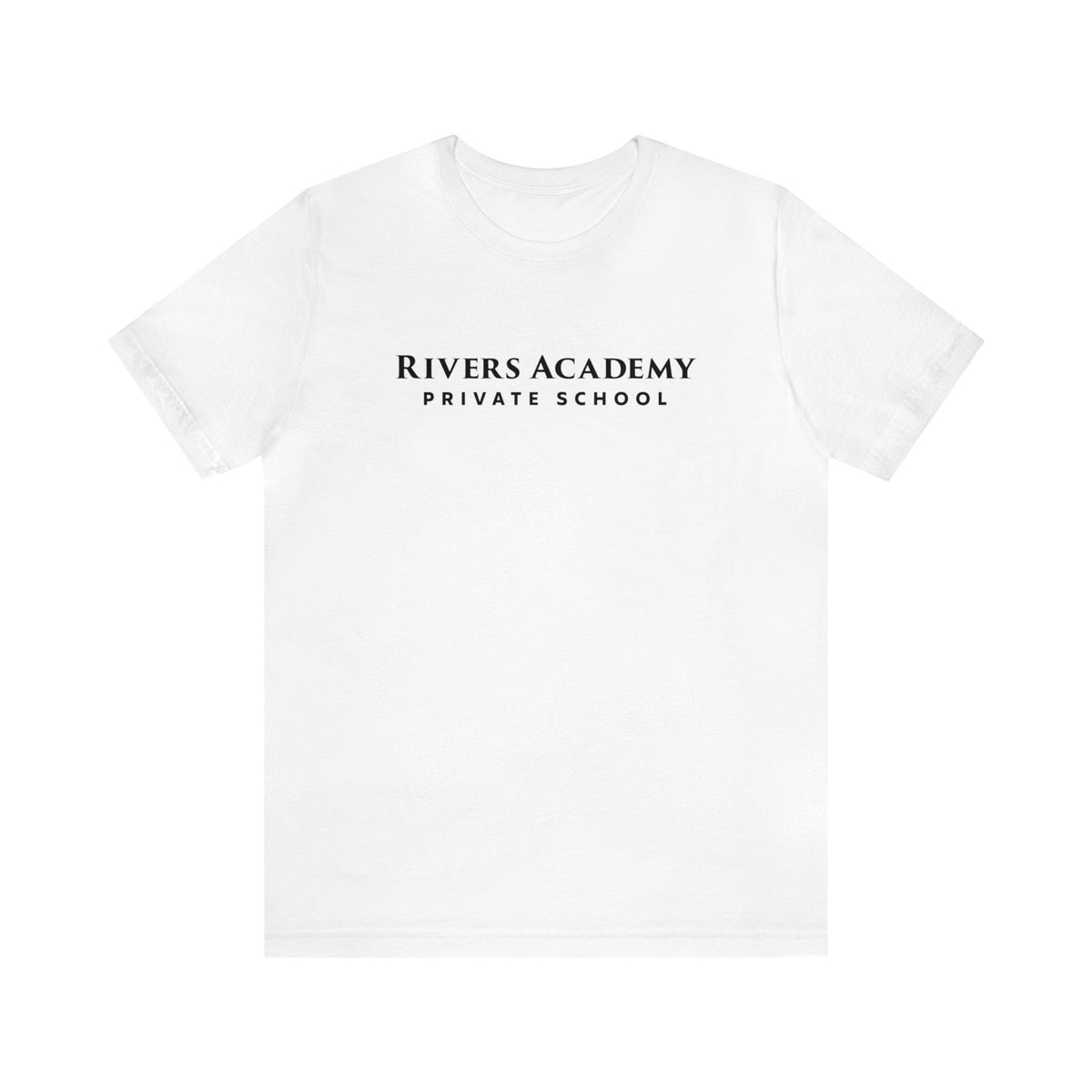 Rivers Academy Private School Adjectives Premium Soft Tee