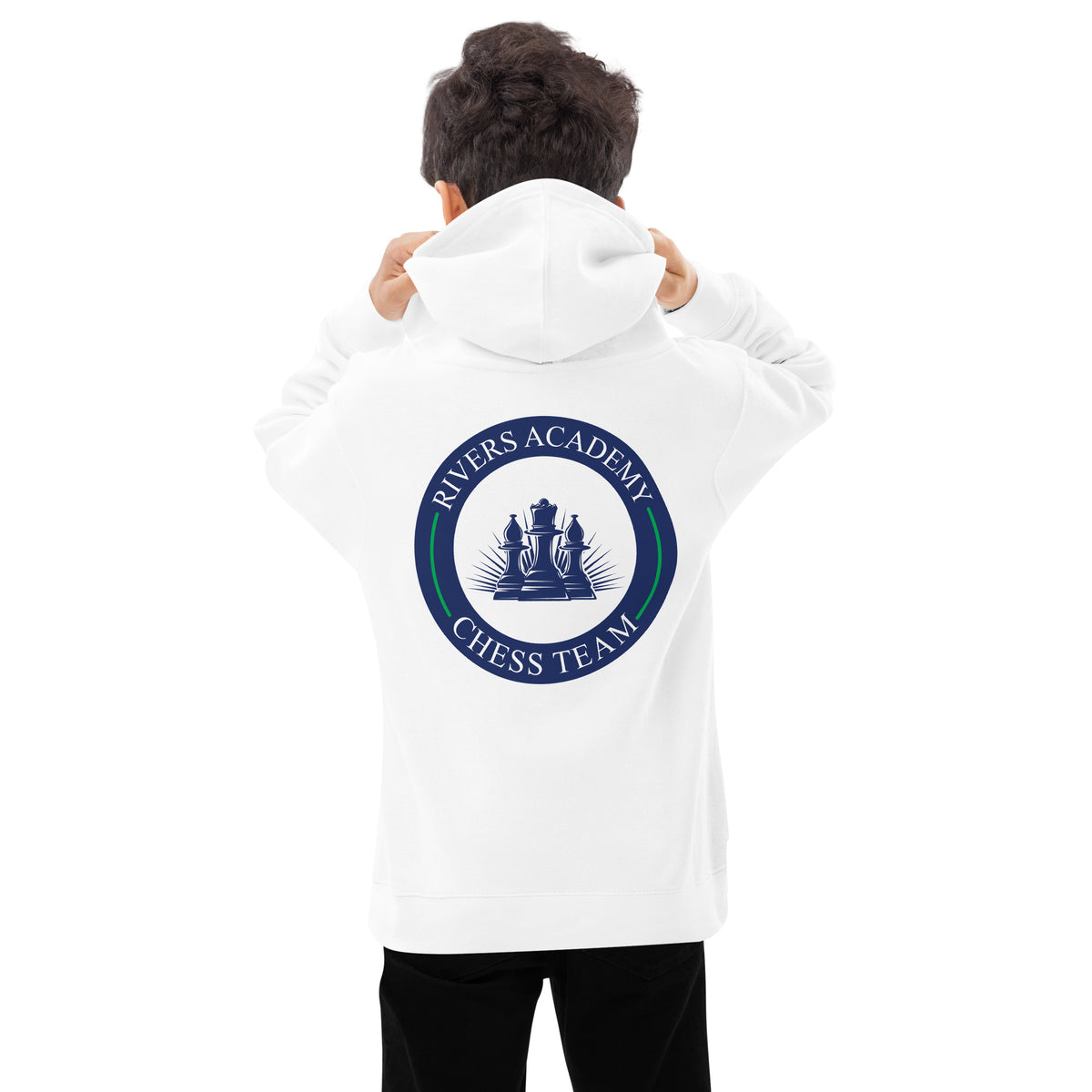Rivers Academy Chess Team Logo Fave Youth Hoodie