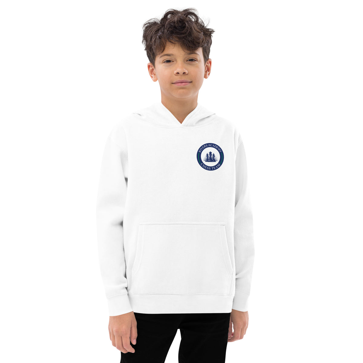 Rivers Academy Chess Team Logo Fave Youth Hoodie