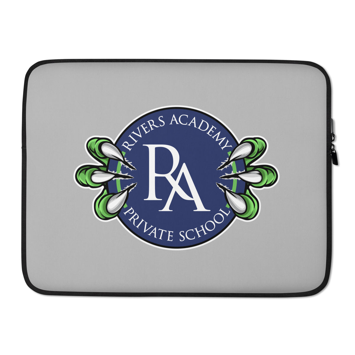 Rivers Academy Raptor Claw Logo Laptop Sleeve