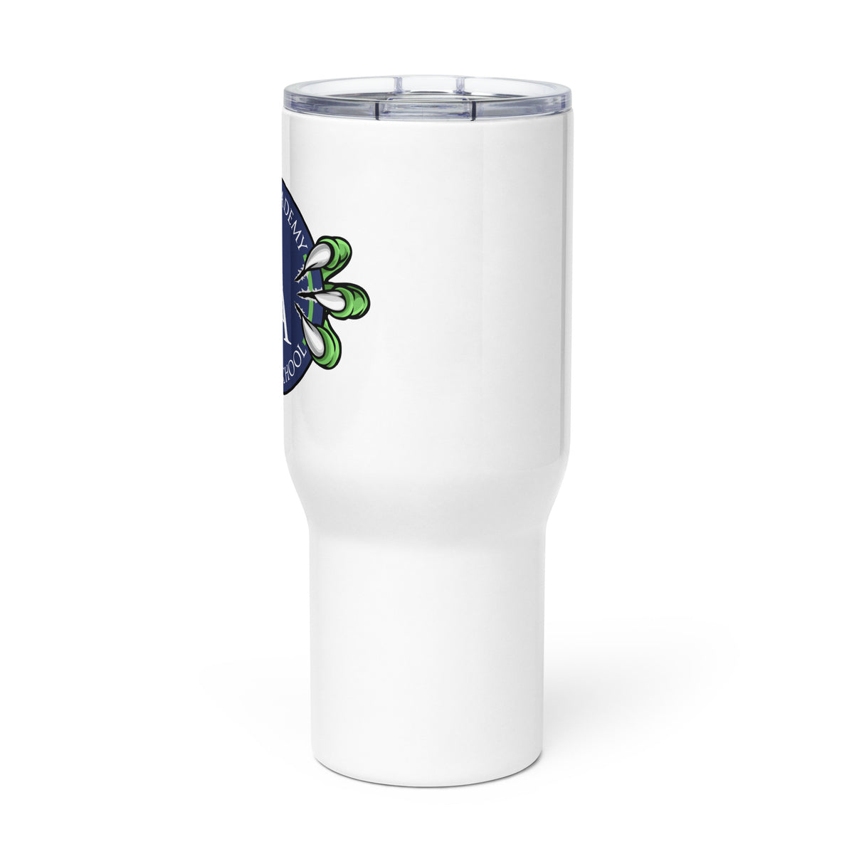 Rivers Academy Raptor Claw Logo Travel Mug