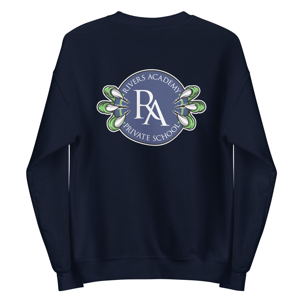 Rivers Academy Raptor Claw Logo Classic Sweatshirt