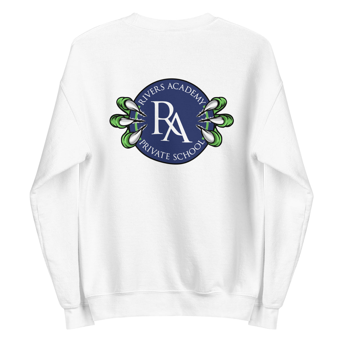 Rivers Academy Raptor Claw Logo Classic Sweatshirt