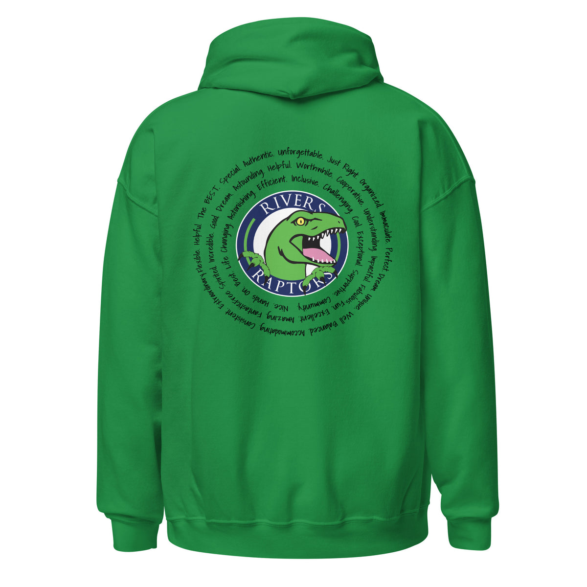 Rivers Academy Private School Adjectives Classic Hoodie