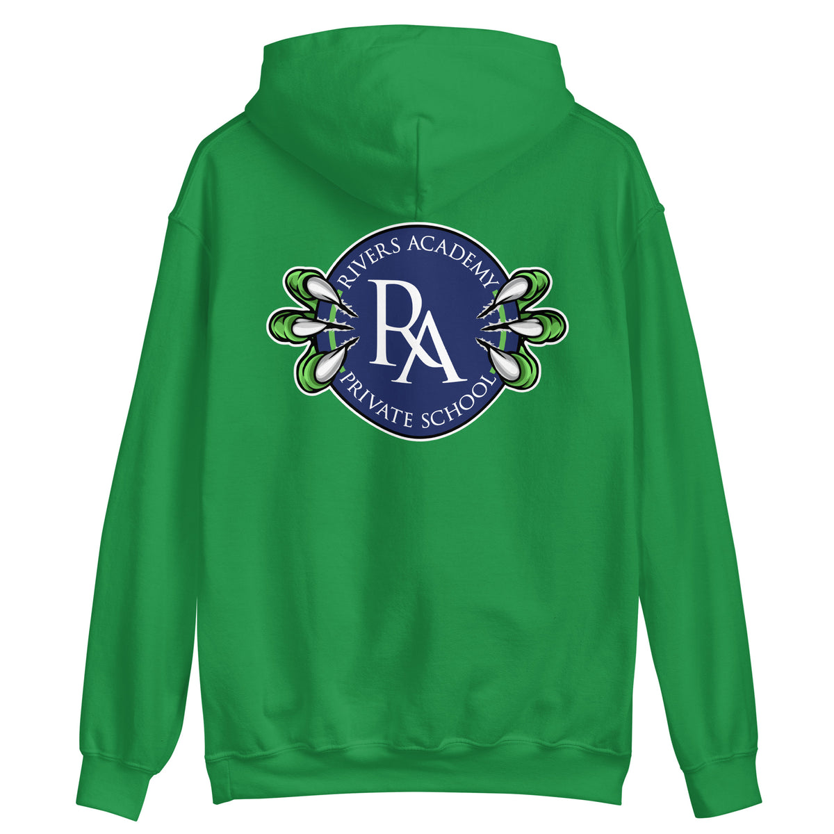 Unisex Rivers Academy Raptor Claw Logo Classic Hoodie