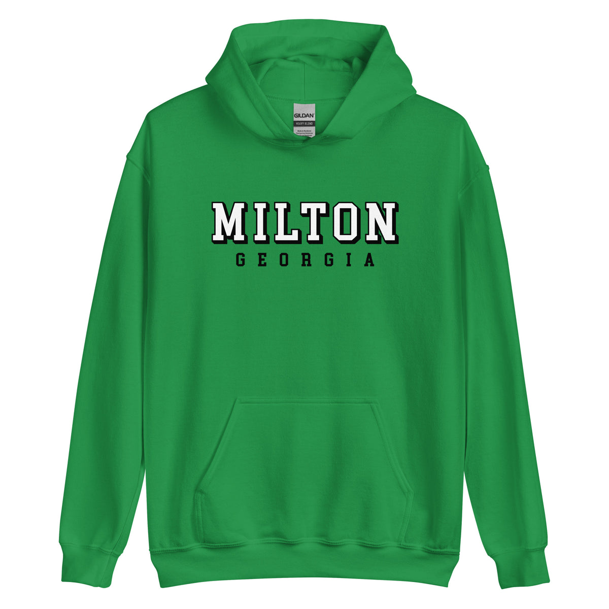 Milton GA College Font Classic Hoodie