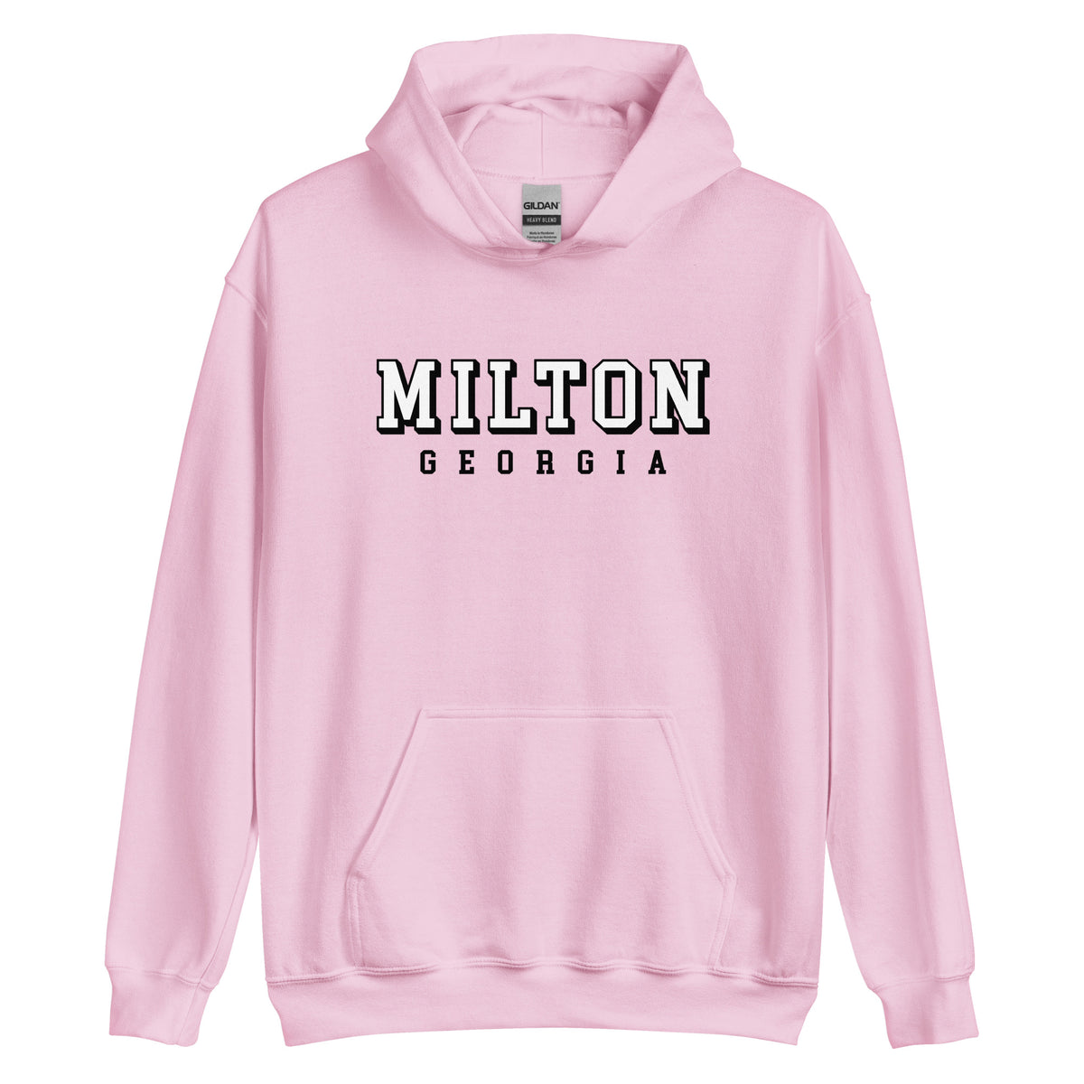 Milton GA College Font Classic Hoodie