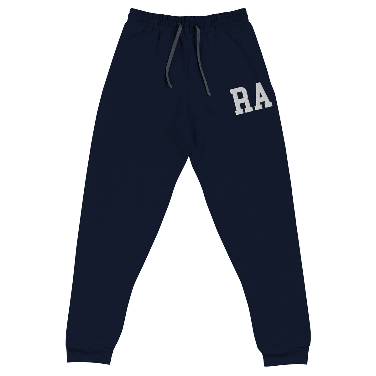 Rivers College Font RA Embroidered Comfy Joggers