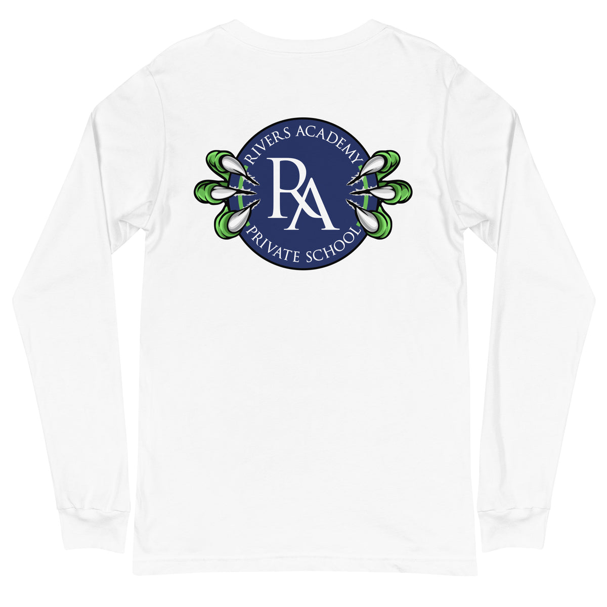 Rivers Academy Raptor Claw Logo Premium Long Sleeve