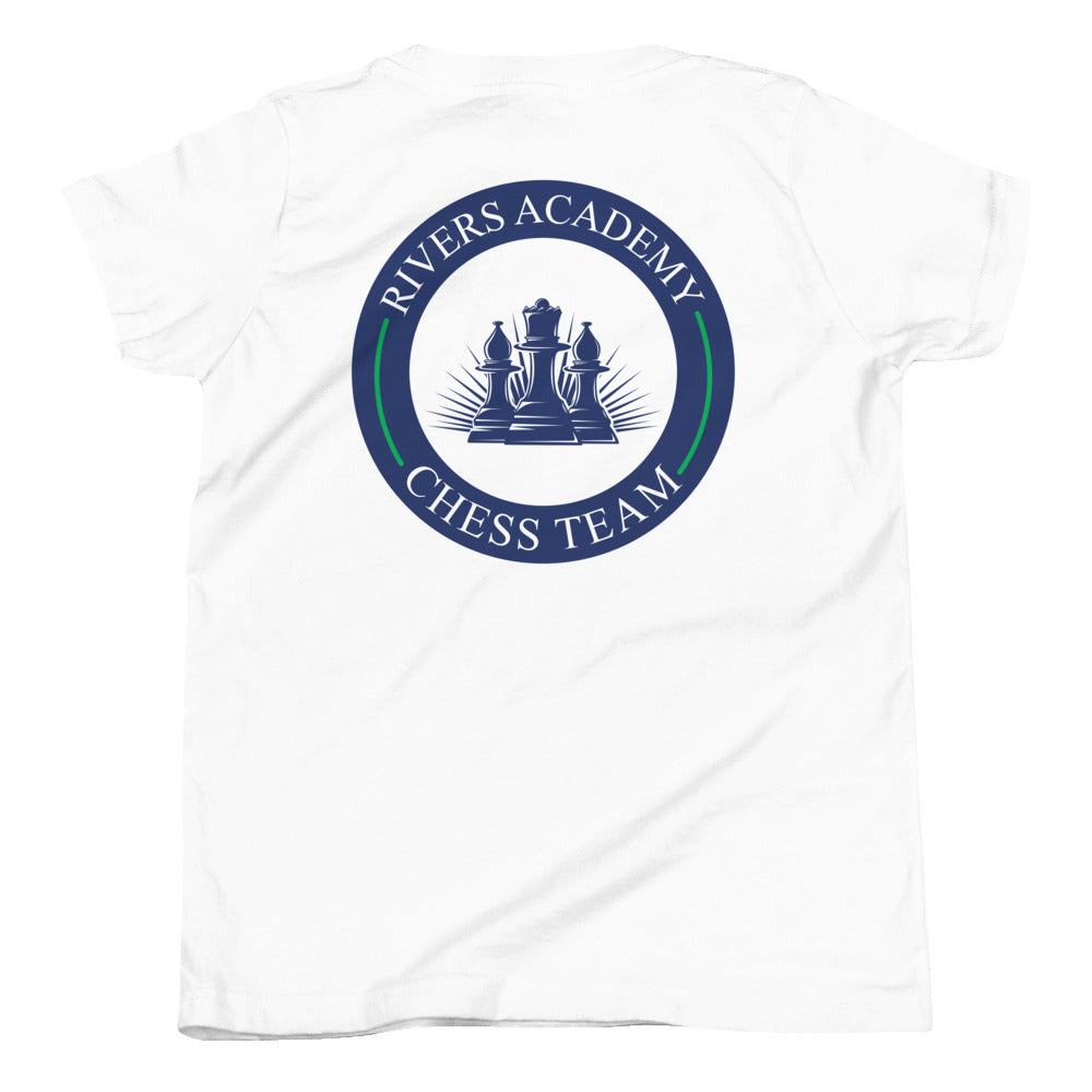 Rivers Academy Chess Team Logo Premium Youth Tee