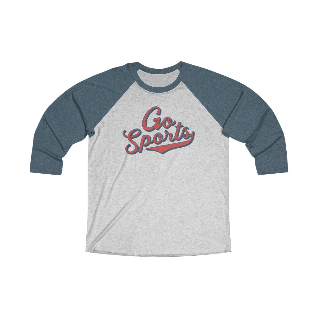 Go Sports Vintage Baseball Tee