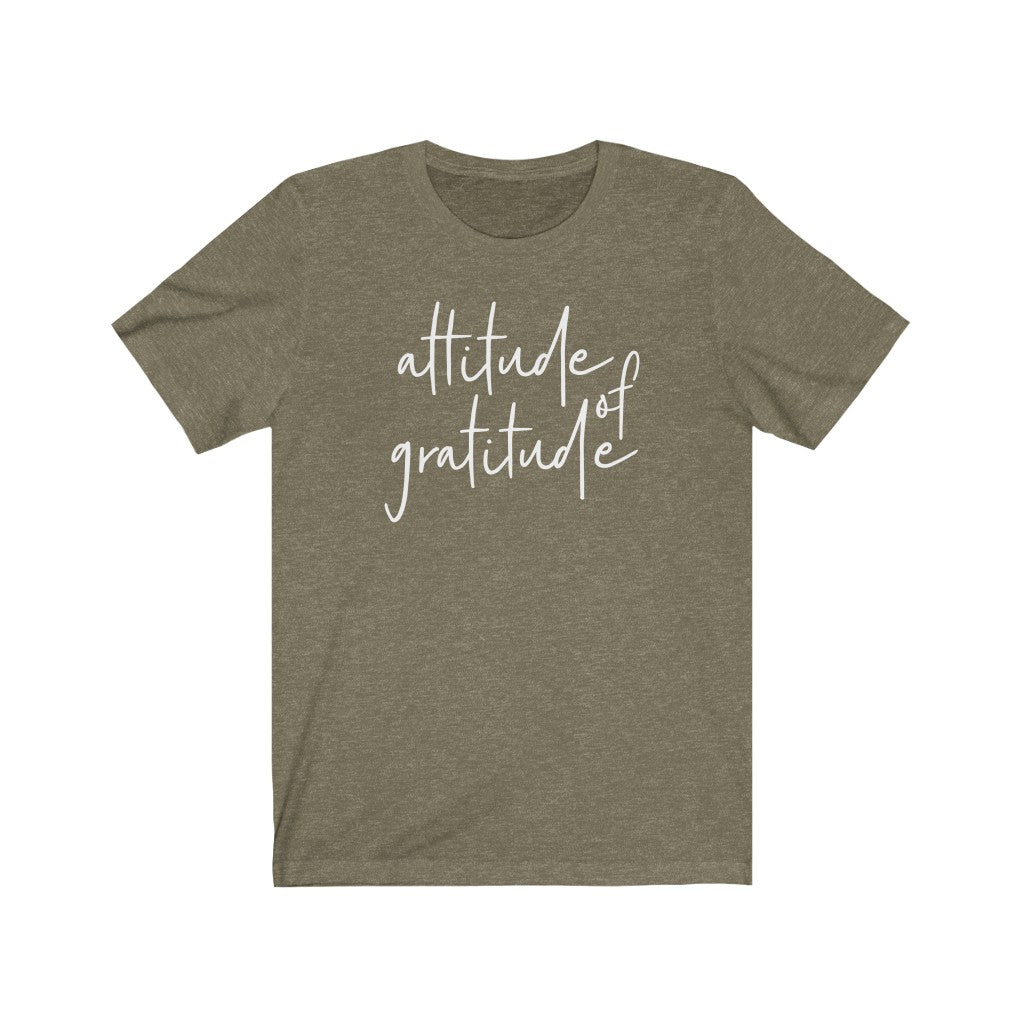 Attitude of Gratitude Premium Soft Tee