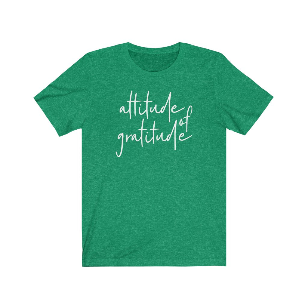 Attitude of Gratitude Premium Soft Tee