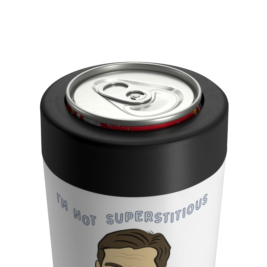 I Am A Little Stitious Can Holder