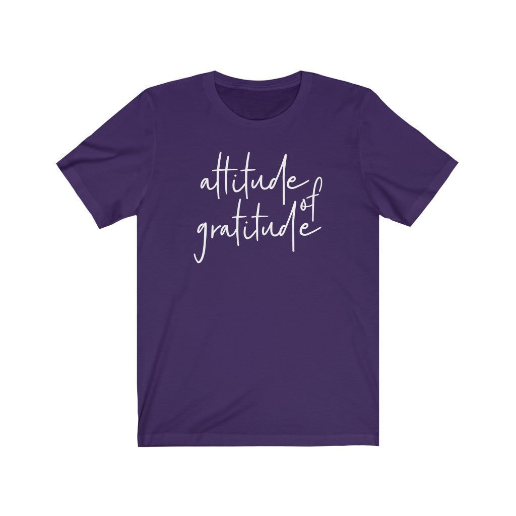 Attitude of Gratitude Premium Soft Tee