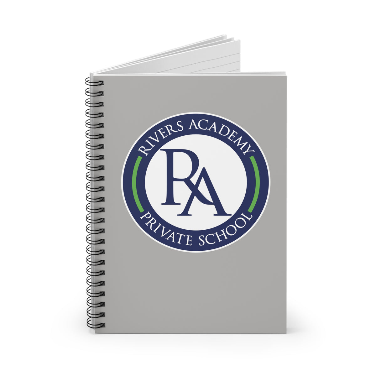 Rivers Academy Logo Notebook