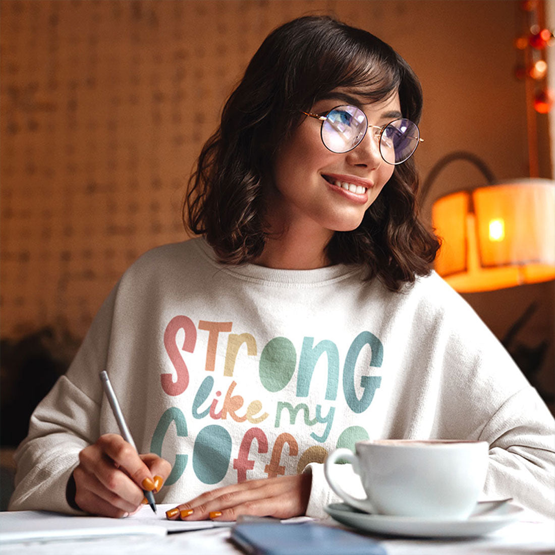 Strong Like My Coffee Classic Sweatshirt
