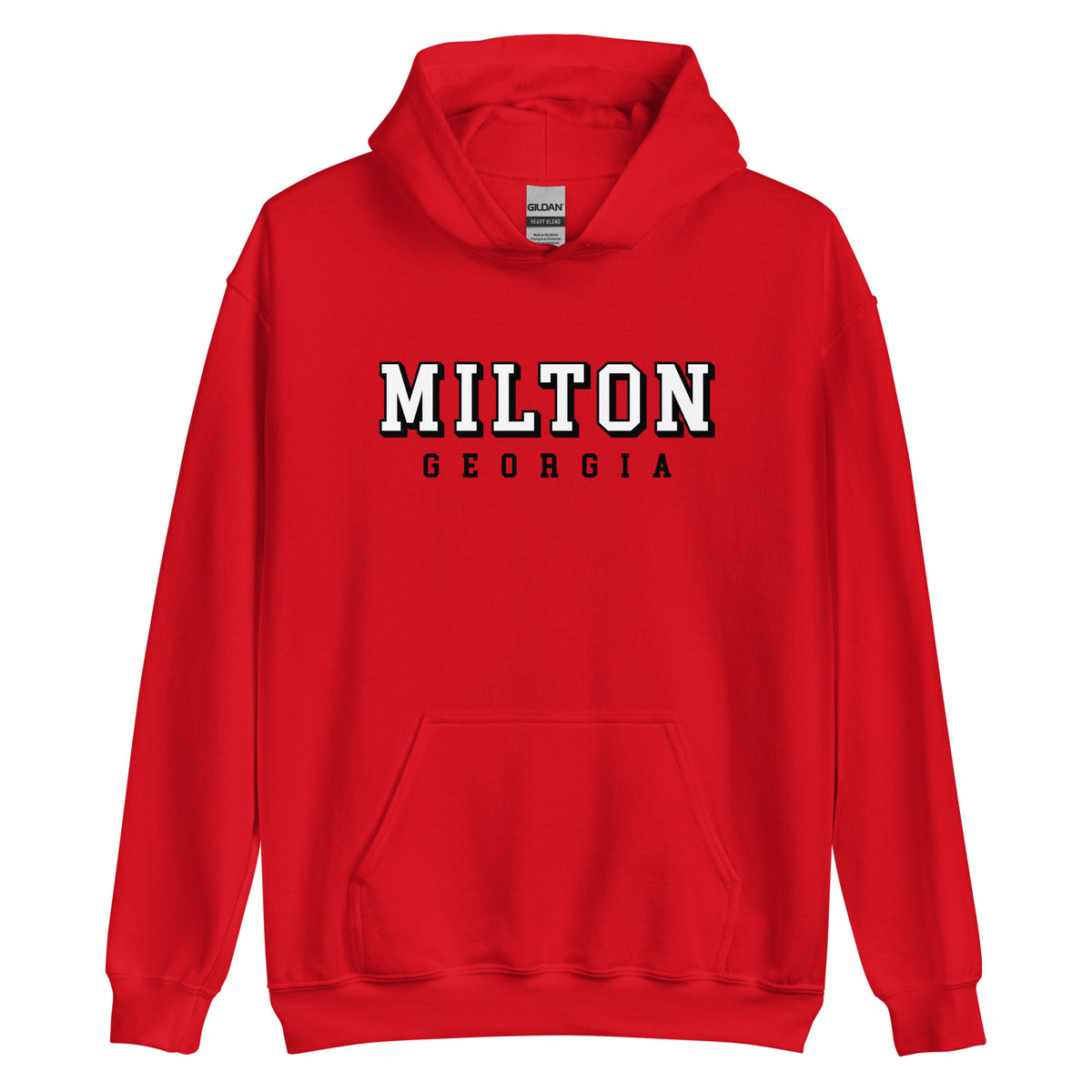 Milton GA College Font Classic Hoodie