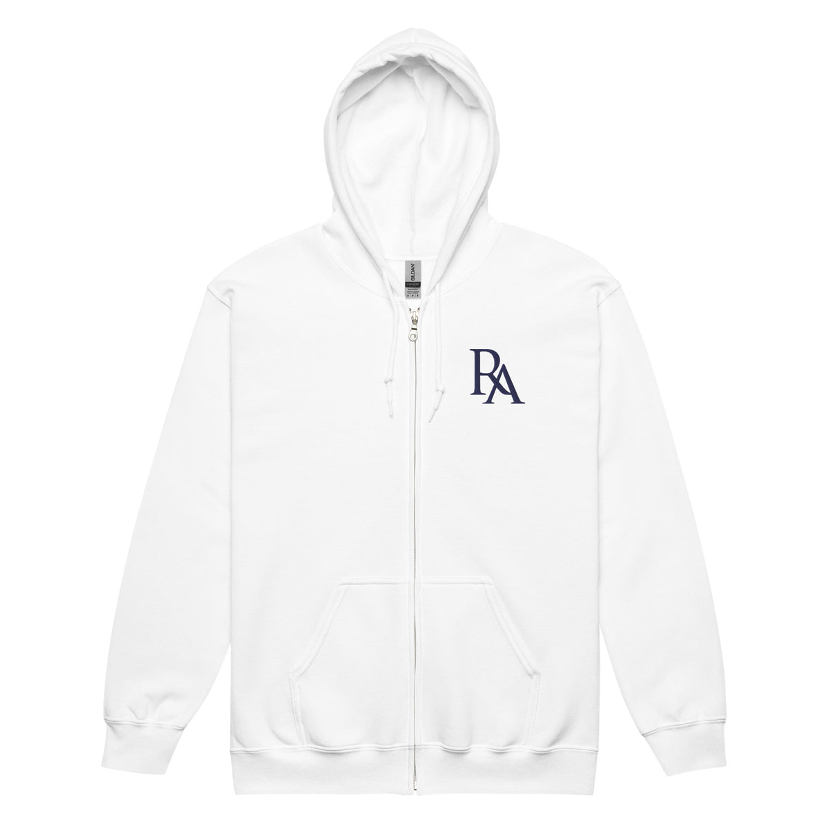 Rivers Academy RA Logo Embroidered Classic Zip Hoodie