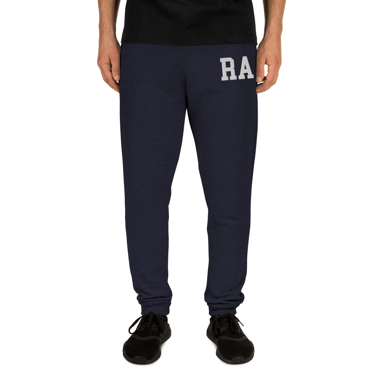 Rivers College Font RA Embroidered Comfy Joggers