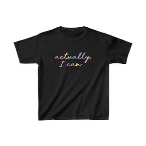 Actually I Can Youth Tee